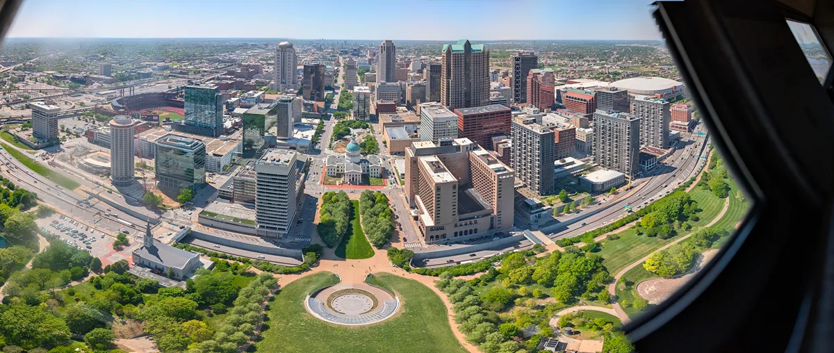 St. Louis Arch Pano